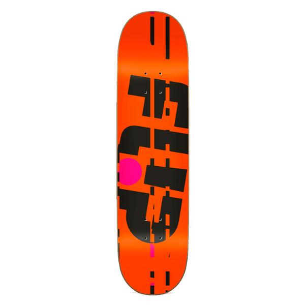 Flip - Team Glitch 8.0" Deck (Orange/Black)