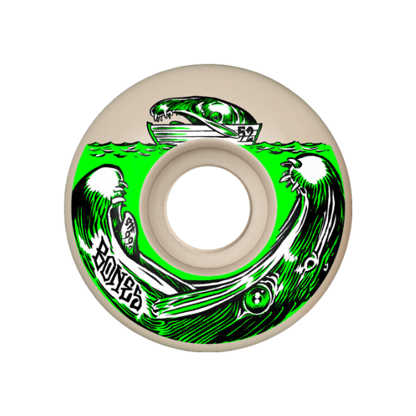 Bones - Salmon Dinner 52mm V3 Slim cut Street Tech Formula 99A Wheels