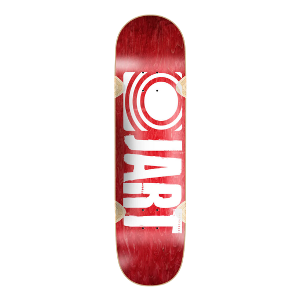 Jart - Classic Twin Tail 8.0" Deck (Red Stain)